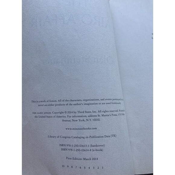 The Cairo Affair: A Novel By Olen Steinhauer Paperback Used - Very Good - Picture 3 of 3